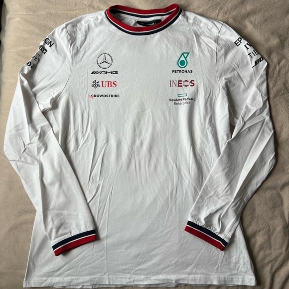 Formula 1 × Mercedes-Benz team long sleeve shirt - Picture 1 of 10